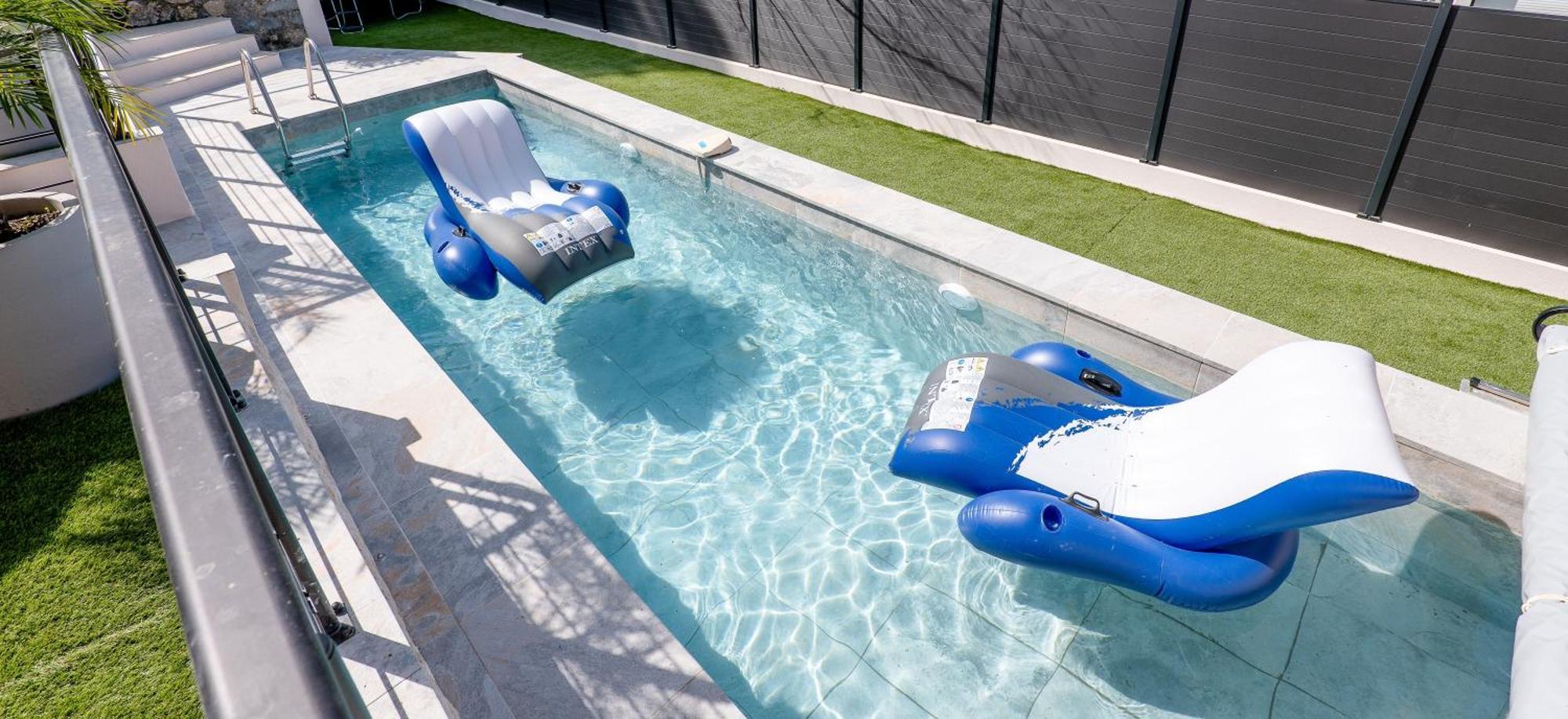Piscine-Jacuzzi-Videoprojecteur-Clim La Perle Rare Villa Mougins Bagian luar foto